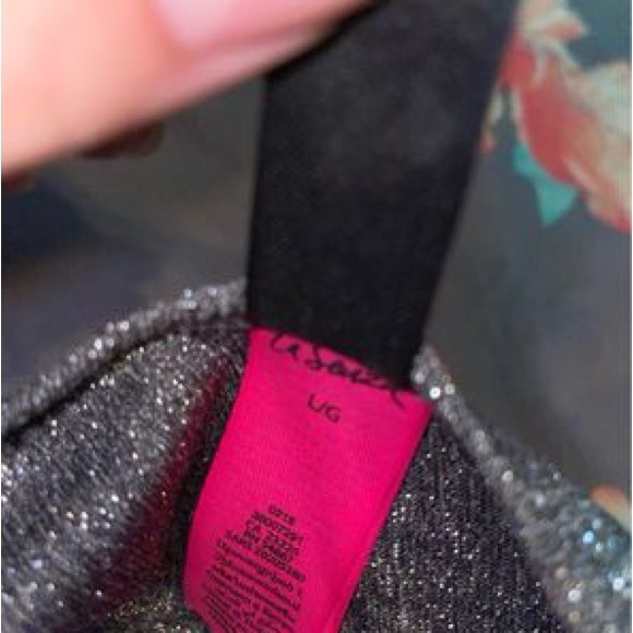 La Senza silver sparkly bodysuit - Picture 3 of 3